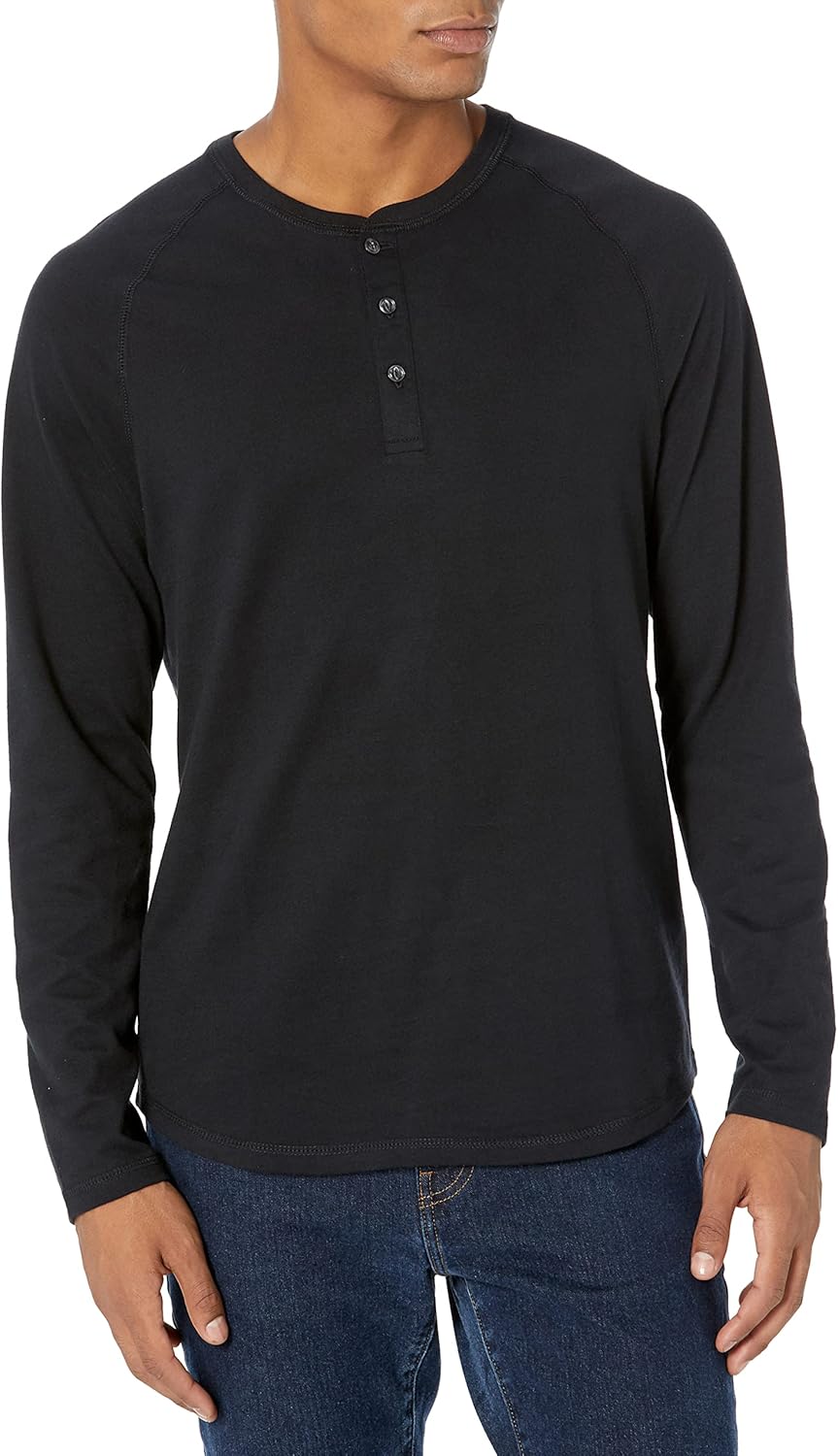 Men's Long-Sleeve Henley Shirt
