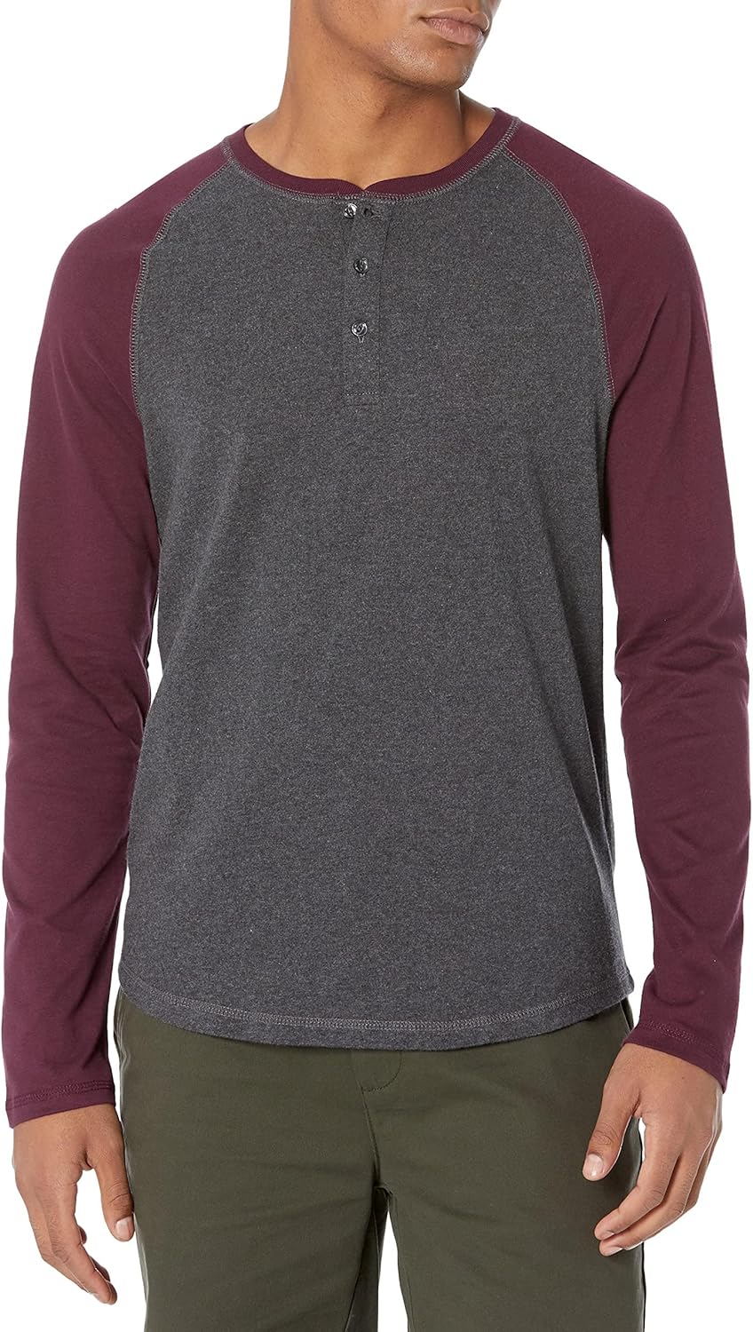 Men's Long-Sleeve Henley Shirt