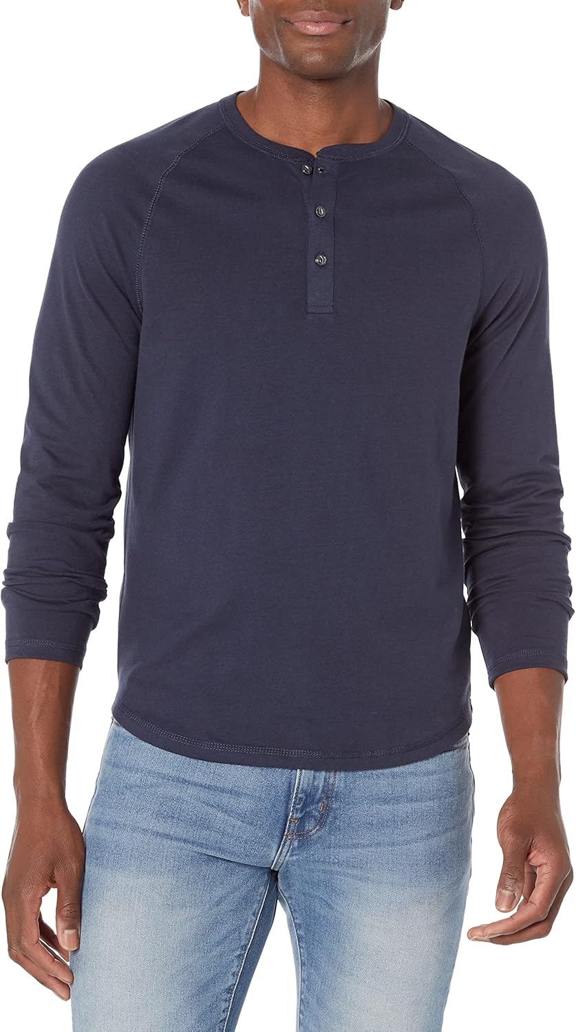 Men's Long-Sleeve Henley Shirt