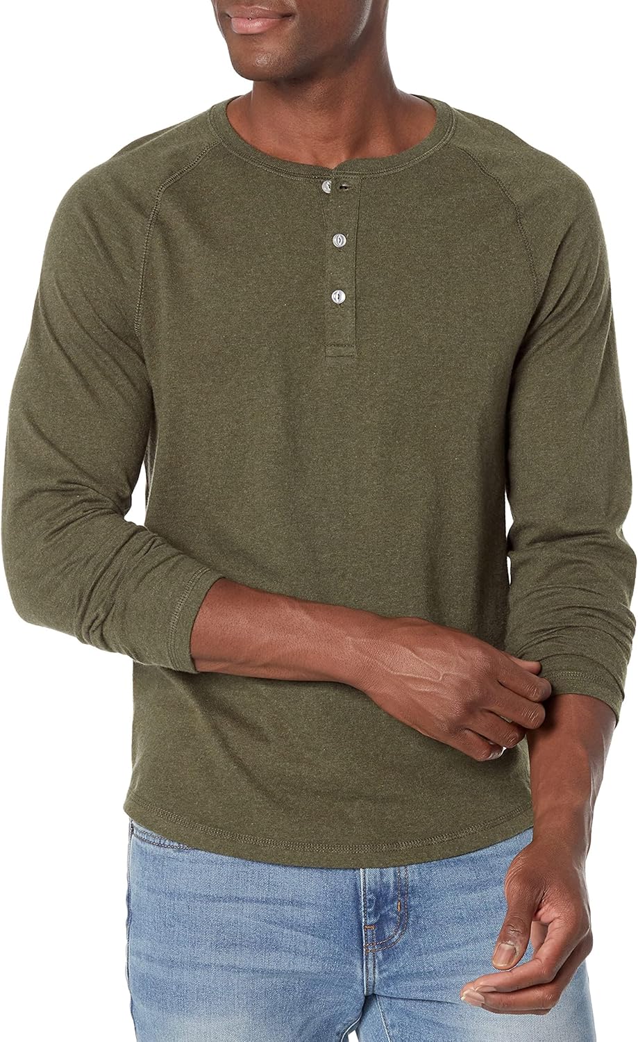 Men's Long-Sleeve Henley Shirt