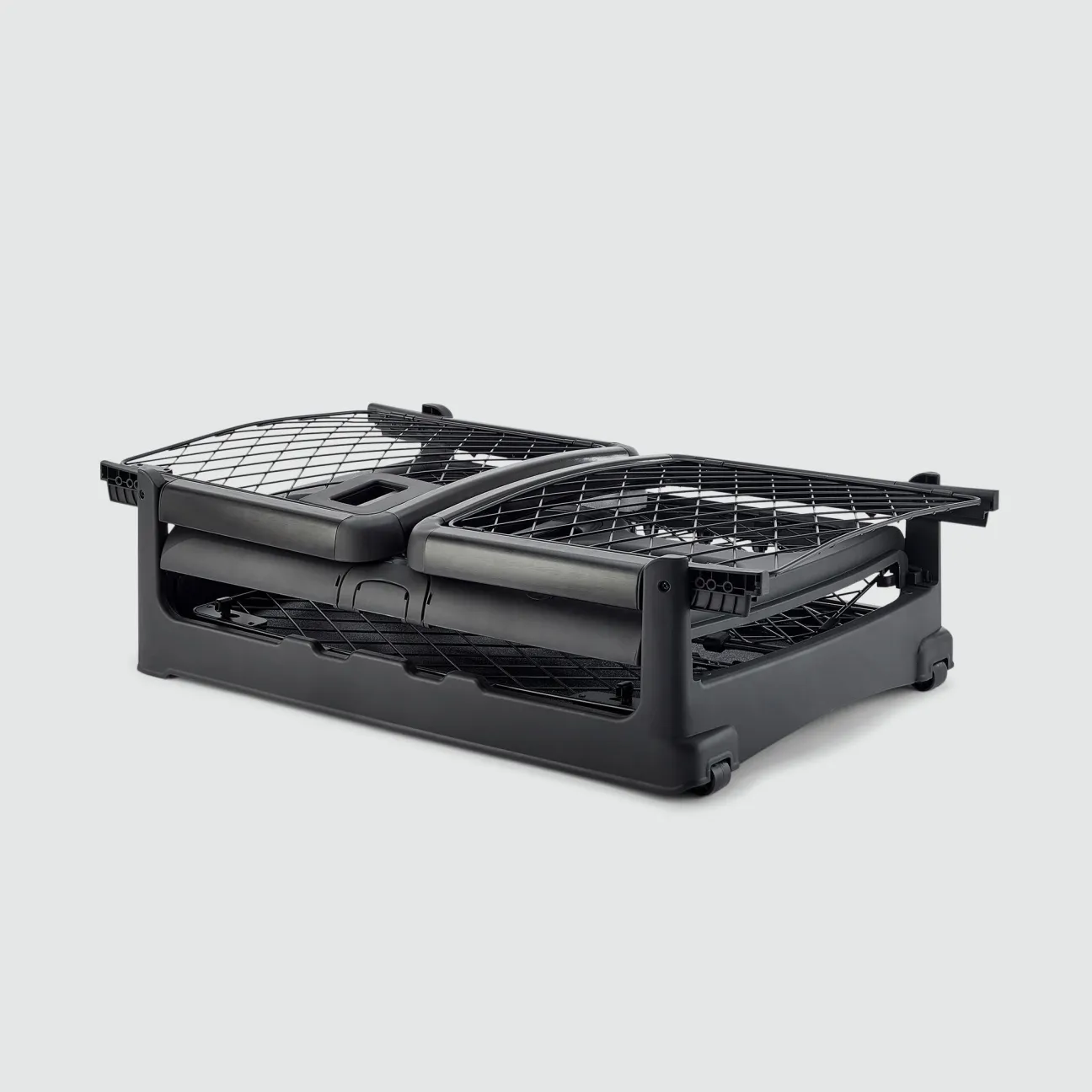 Collapsible Dog Crate with Wheels - Premium Portable Dog Crate - Safe, Stylish, and Convenient Indoor Kennel