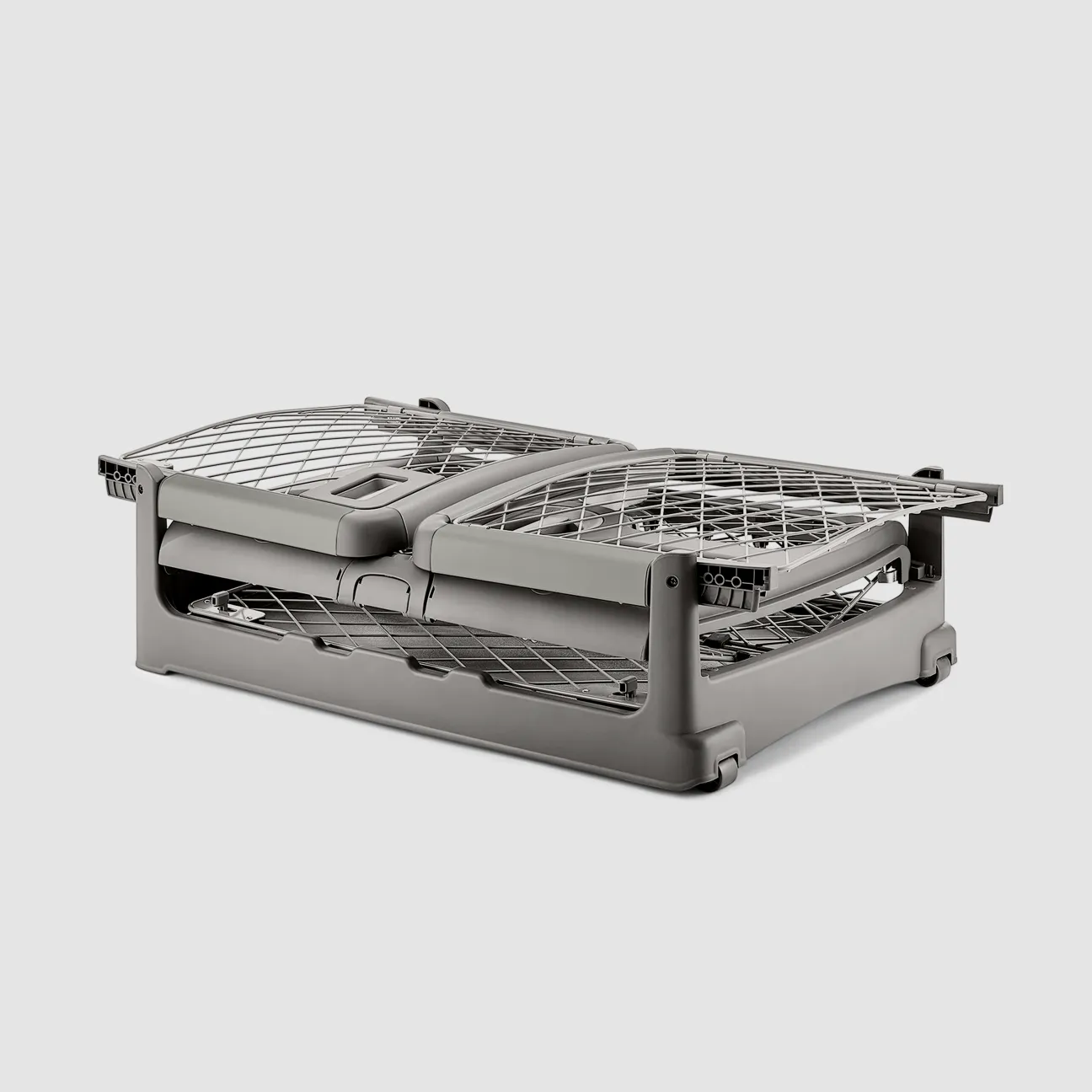 Collapsible Dog Crate with Wheels - Premium Portable Dog Crate - Safe, Stylish, and Convenient Indoor Kennel