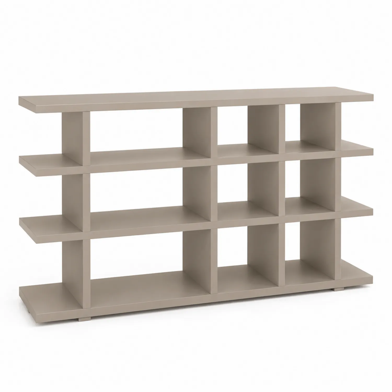 Regal Beige 120x30x80 cm Holzfaserplatte