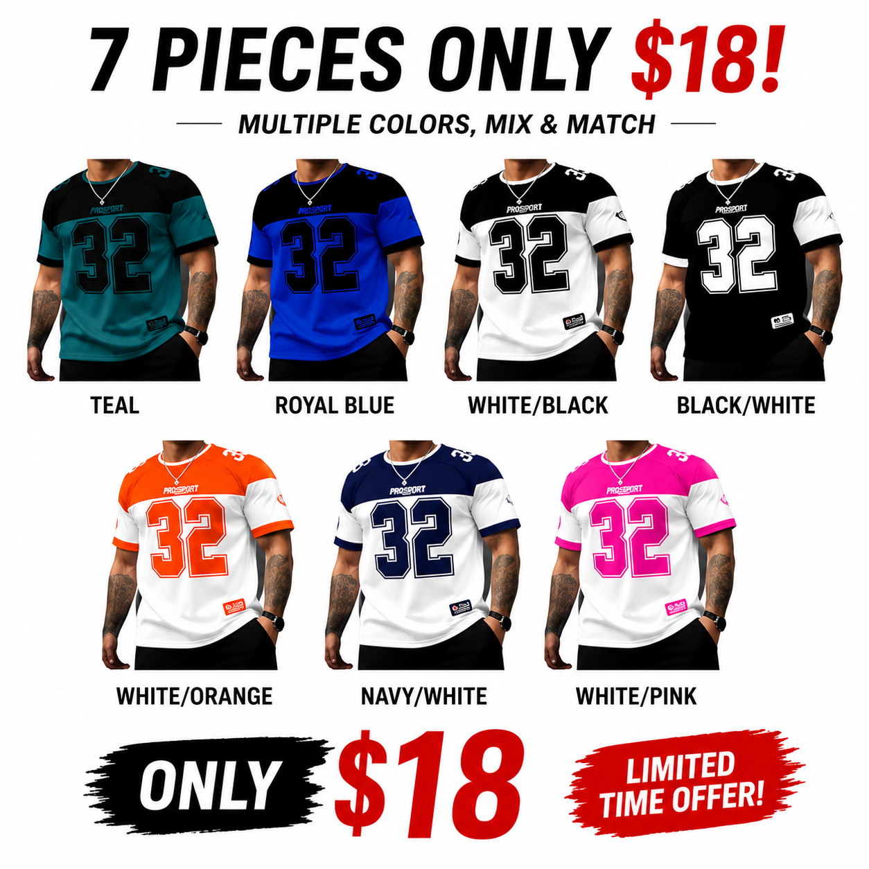 Men's Casual Round Neck Short Sleeve T-Shirt, Star & Number Print Stylish Football Jersey, Fitted All Seasons Sports Shirt, Sports Top, Workout Tops, Fitness Workout Shirt