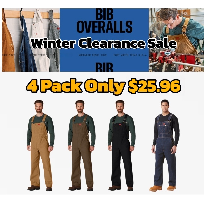  Men's product sells best first 🔥Classic Bib Overalls