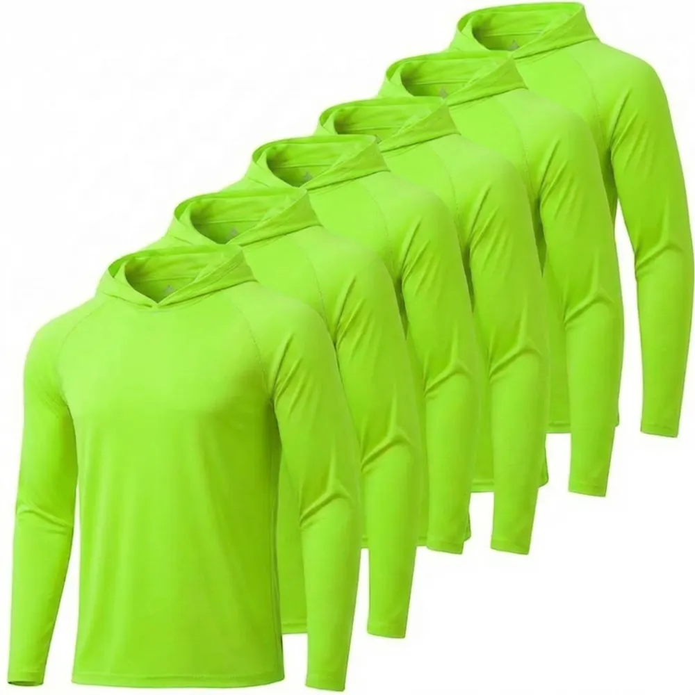 UPF 50+ Men's Sun Protection Hoodie Shirt Fishing Shirts