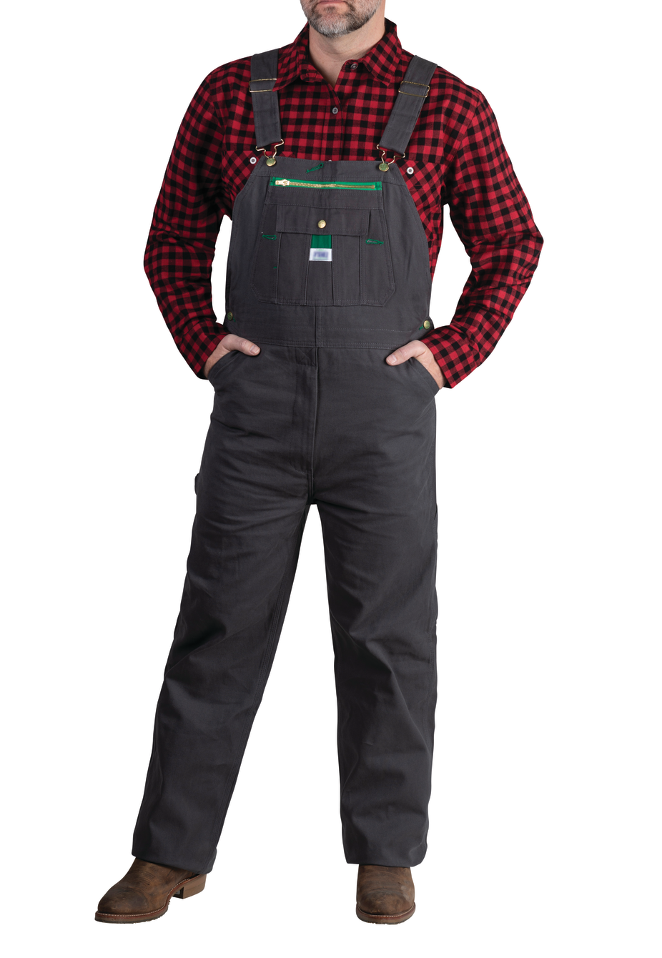Men's Denim Stonewashed Bib Overall