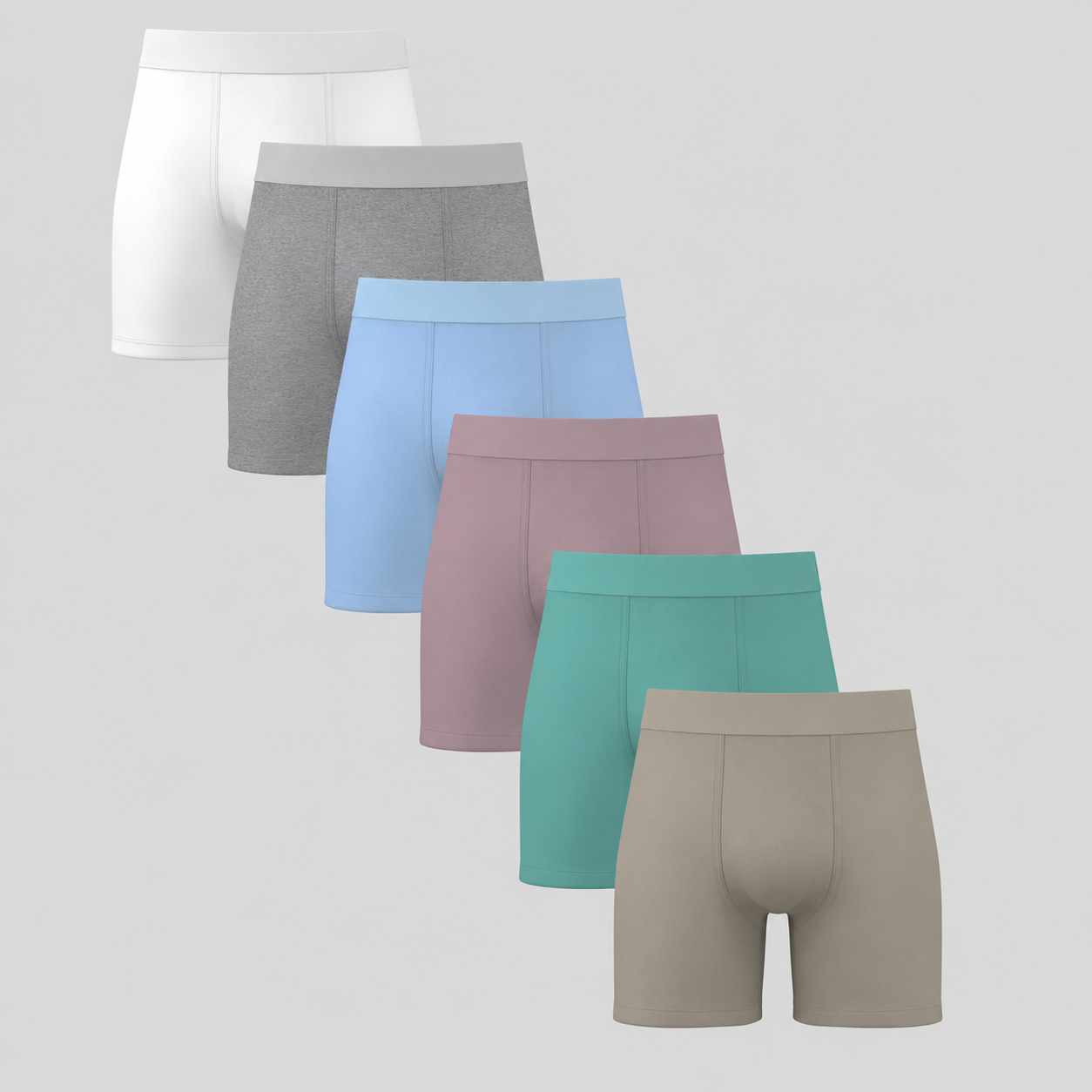 Men's Novelty Graphic Long Leg Boxer Briefs