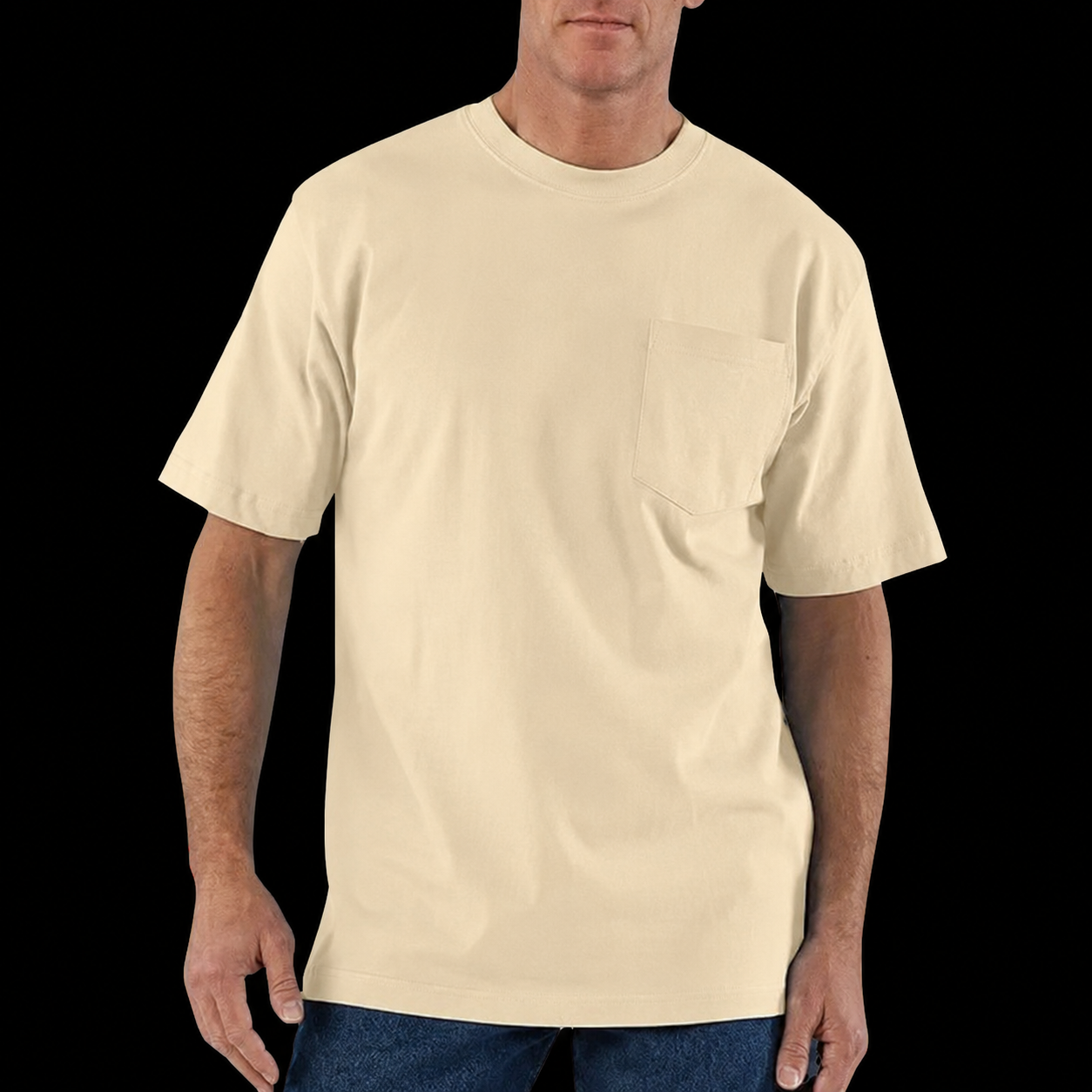 🔥Last Day Promotion!CHT Men's K87 Workwear Loose Fit Heavyweight Short-Sleeve Pocket T-Shirt (Also Available in Big & Tall)