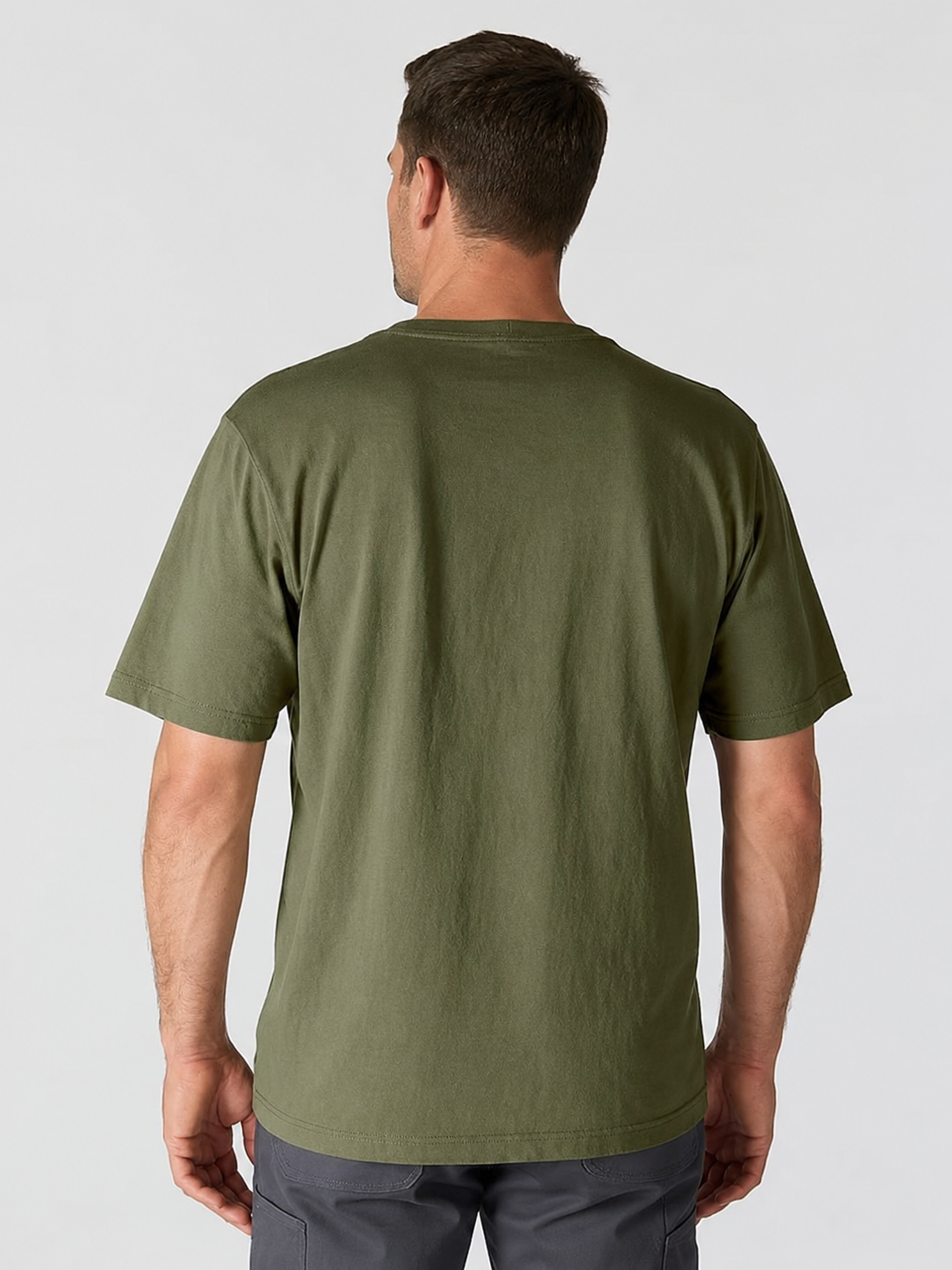 Men's Workwear Loose Fit Heavyweight Short-Sleeve Pocket T-Shirt (Also Available in Big & Tall)