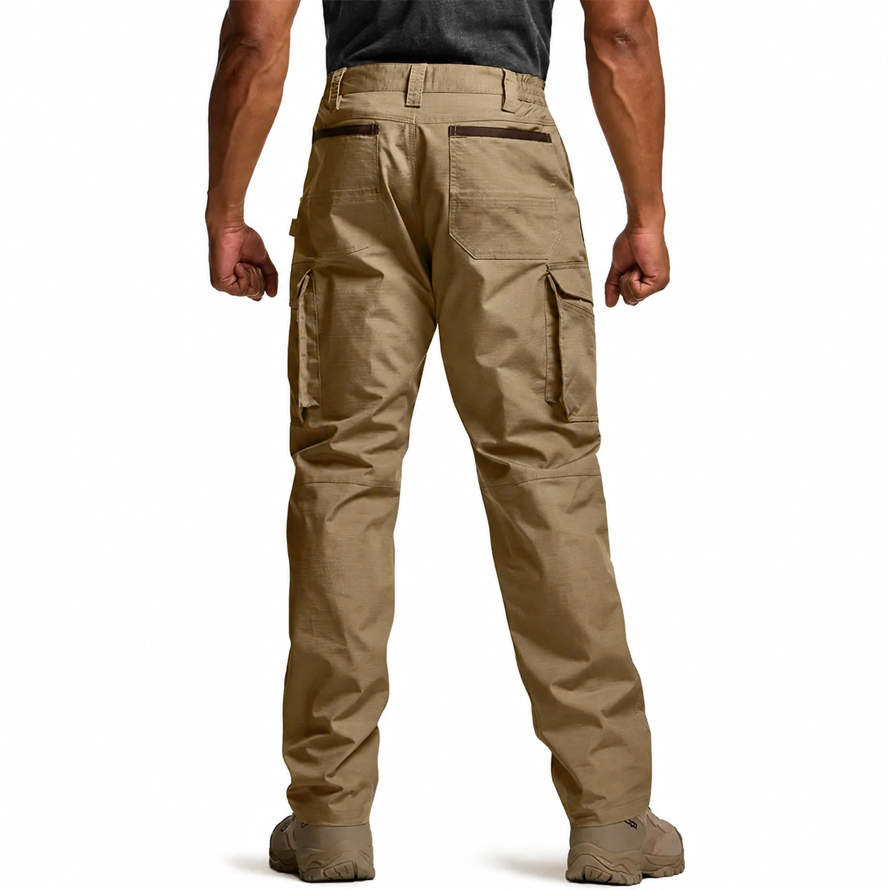 🔥8-PACK Today Only $25.99🔥Men's Ripstop Work Pants,Water Resistant Outdoor Tactical Pants