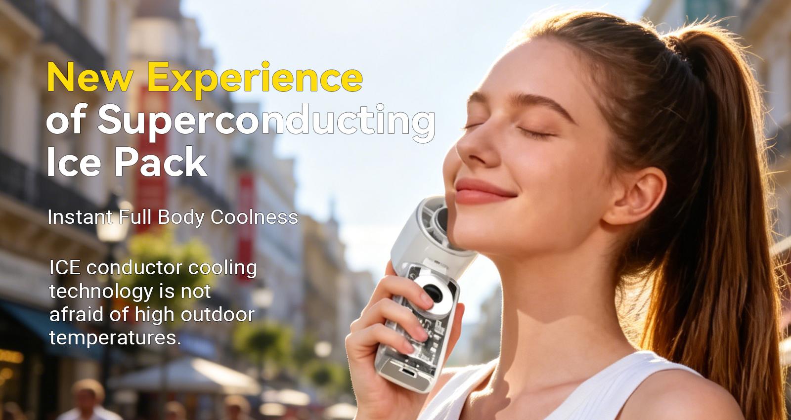 Portable cooling fan outdoor use