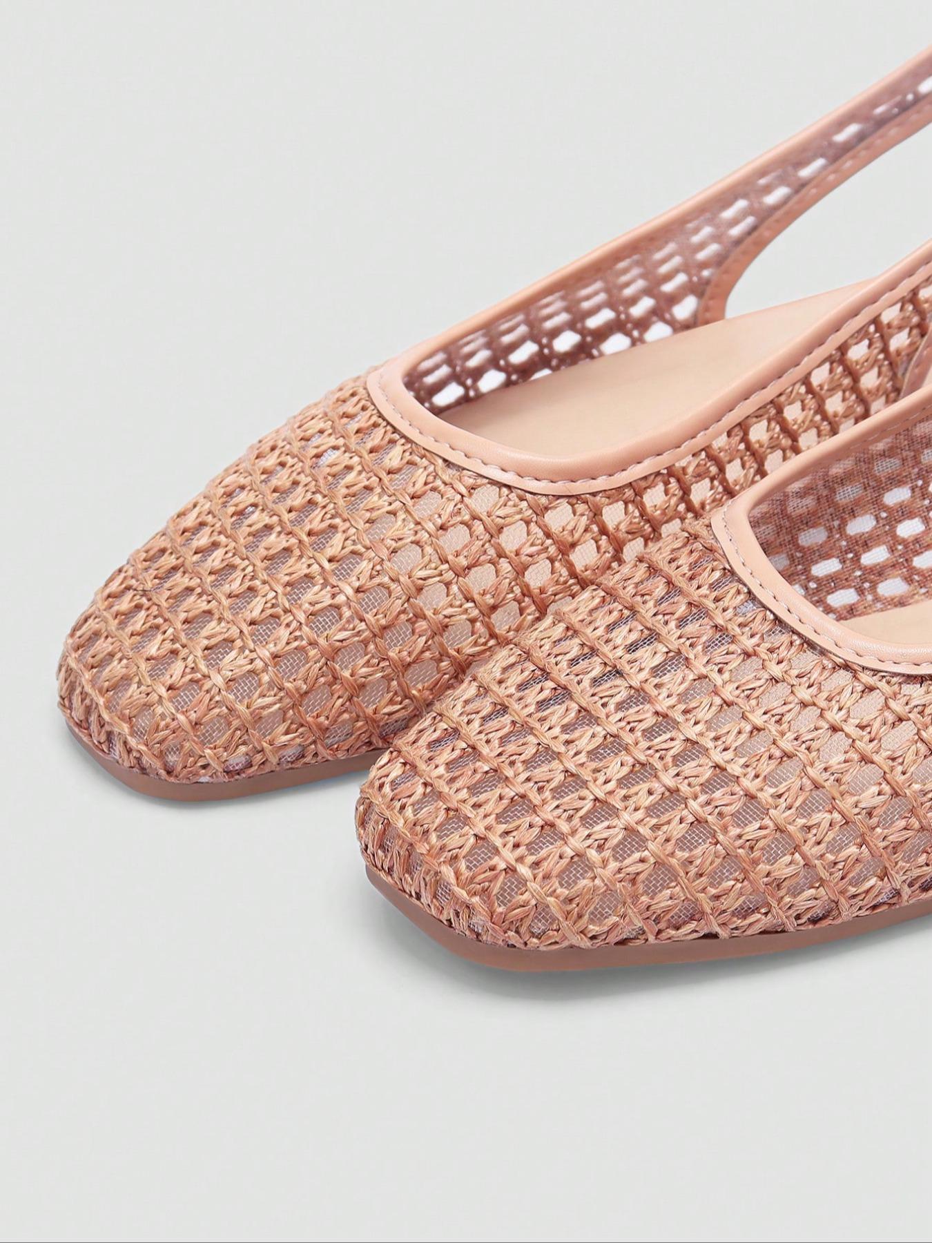 Women's Woven Slingback Sandals