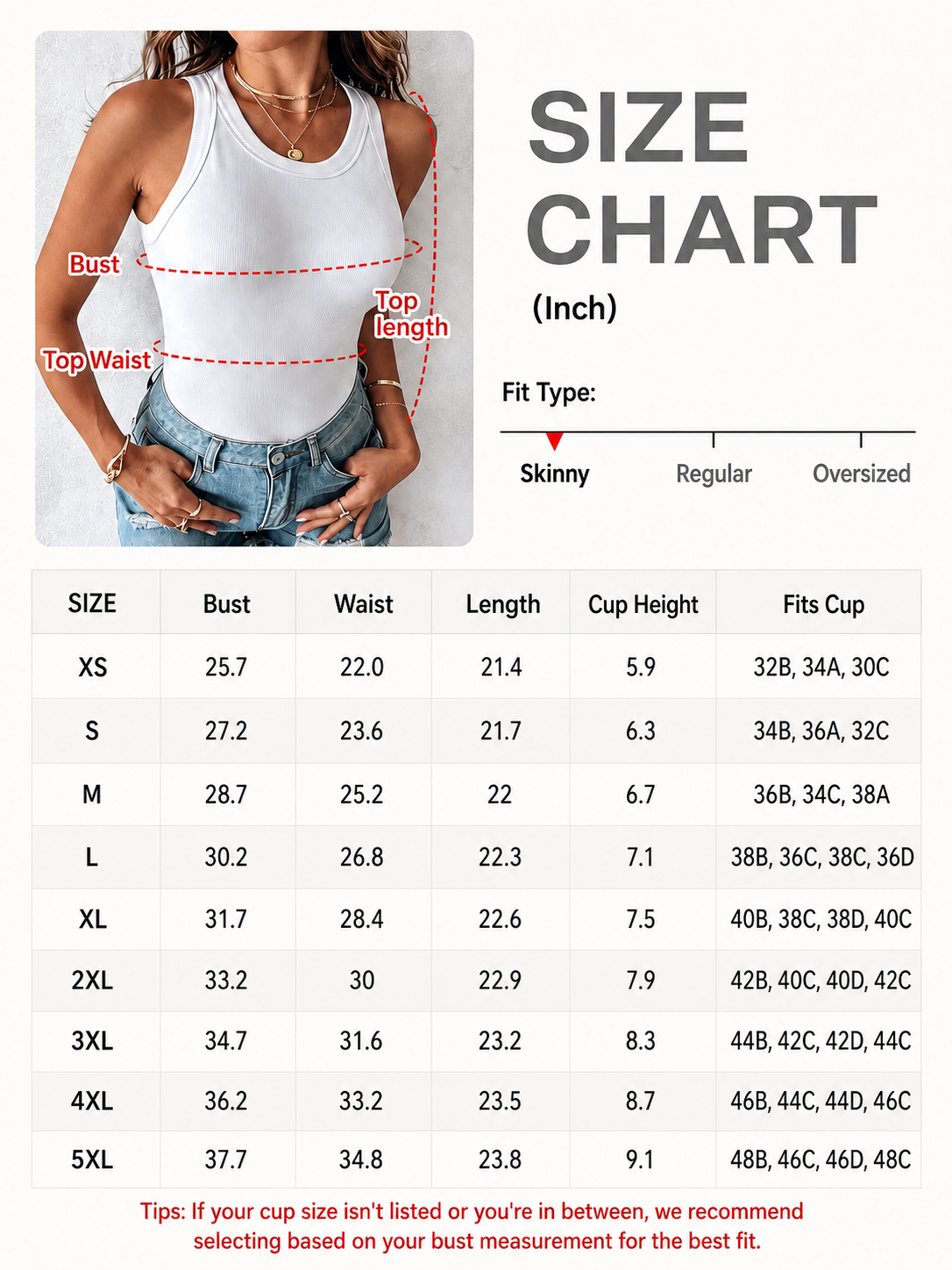 🔥Built-in Bra Tank Top Ribbed Racerback Tops