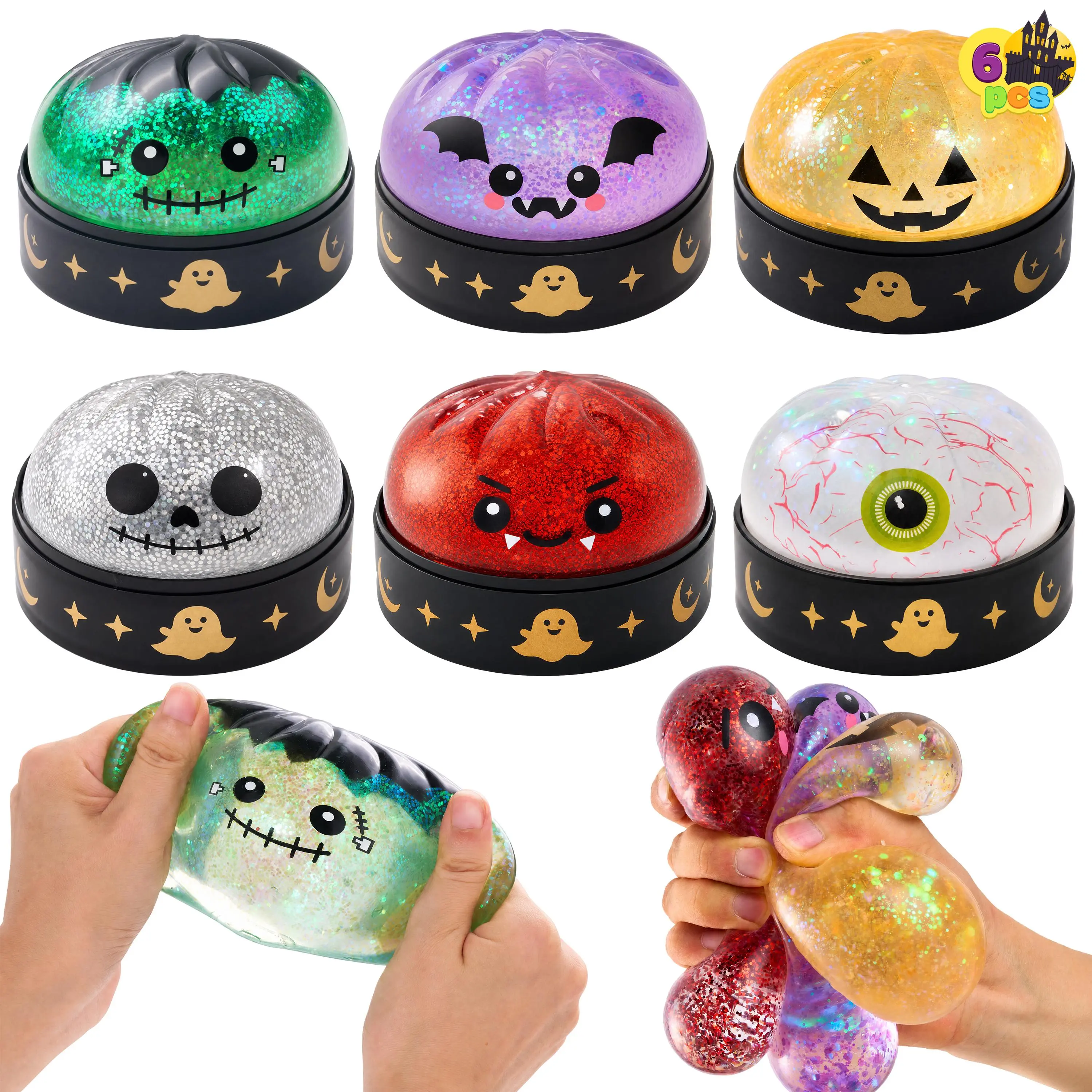 Halloween squishy stress relief toy view 9