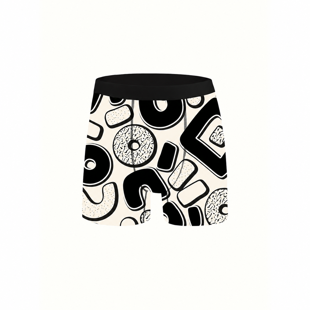 36pcs Men's Cartoon Tie-Dye Striped Boxer Briefs