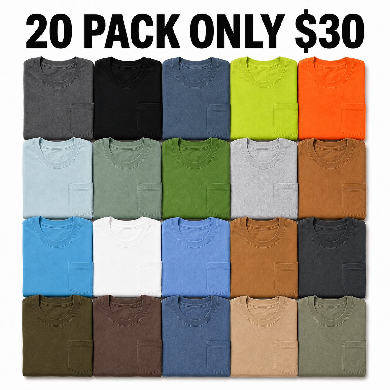 Men's Workwear Pocket T-Shirt (CLEARANCE)