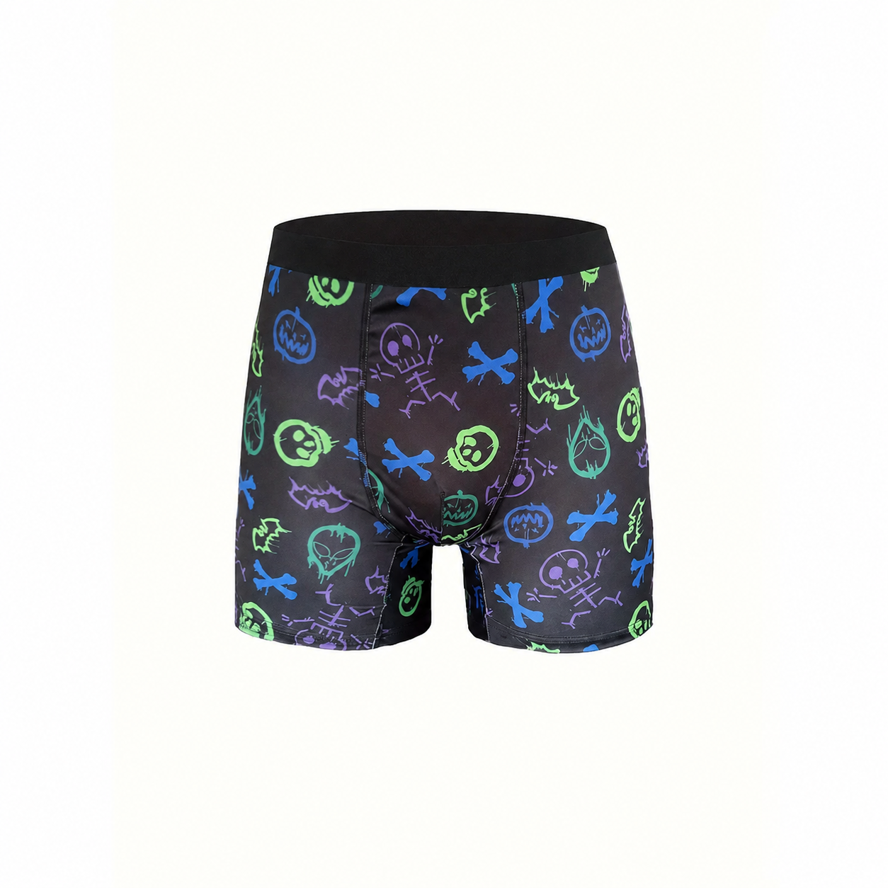 36pcs Men's Cartoon Tie-Dye Striped Boxer Briefs