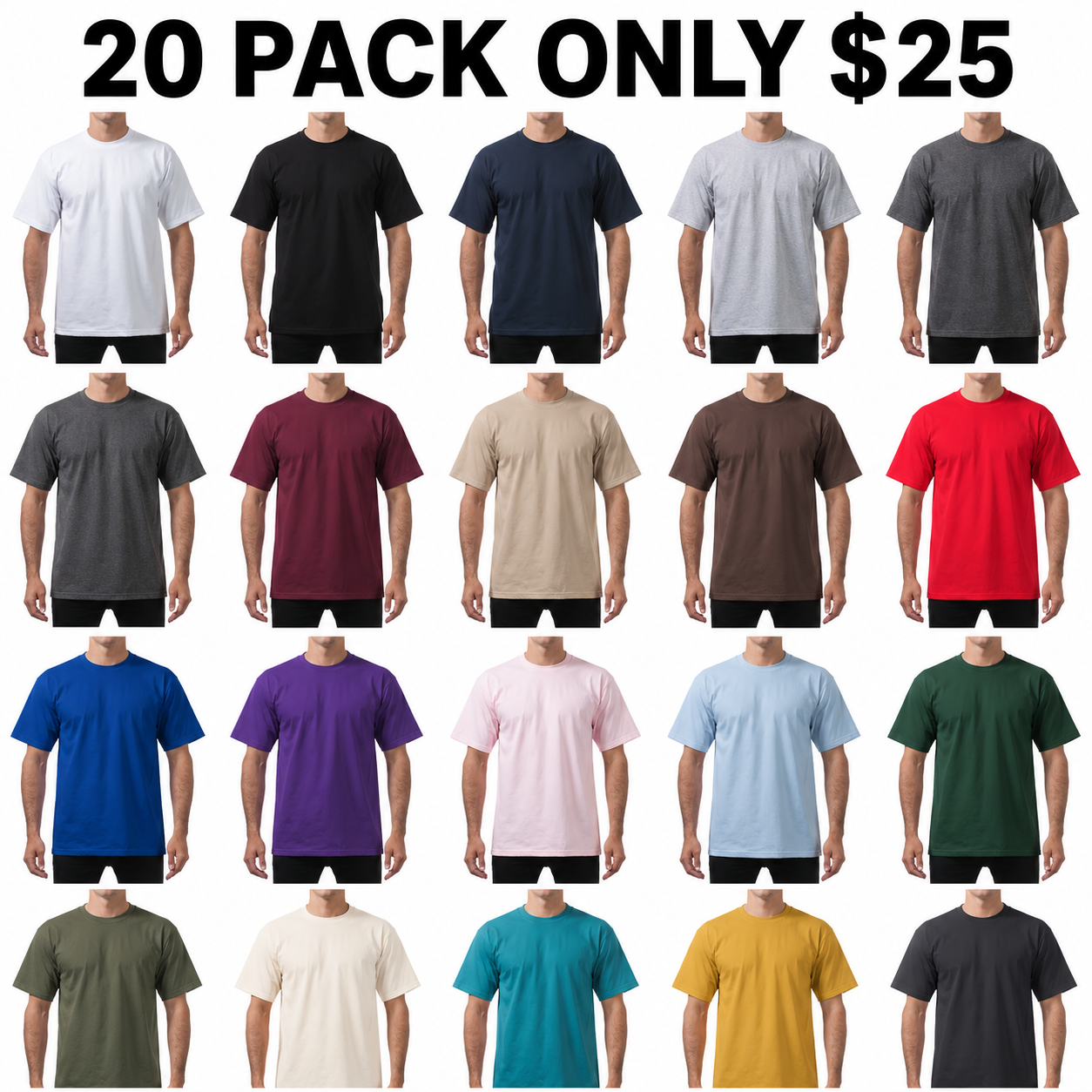 Men's Heavyweight Cotton T-Shirt