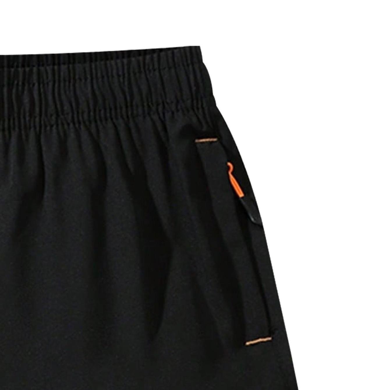 Men&rsquo;s summer shorts set (4 pieces), casual athletic, quick-dry breathable shorts for running and fitness, with drawstring and zippered pockets &mdash; made from breathable, quick-drying, comfortable material &mdash; suitable for outdoor activities.,summervibes summer