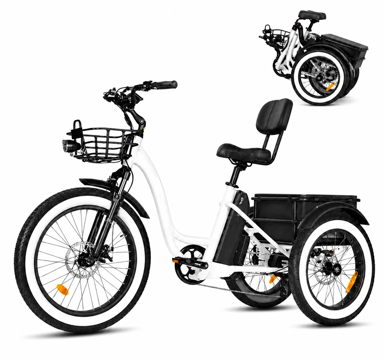 clearance sale💥[750W] Rear Drive Electric Trike Ver 2026