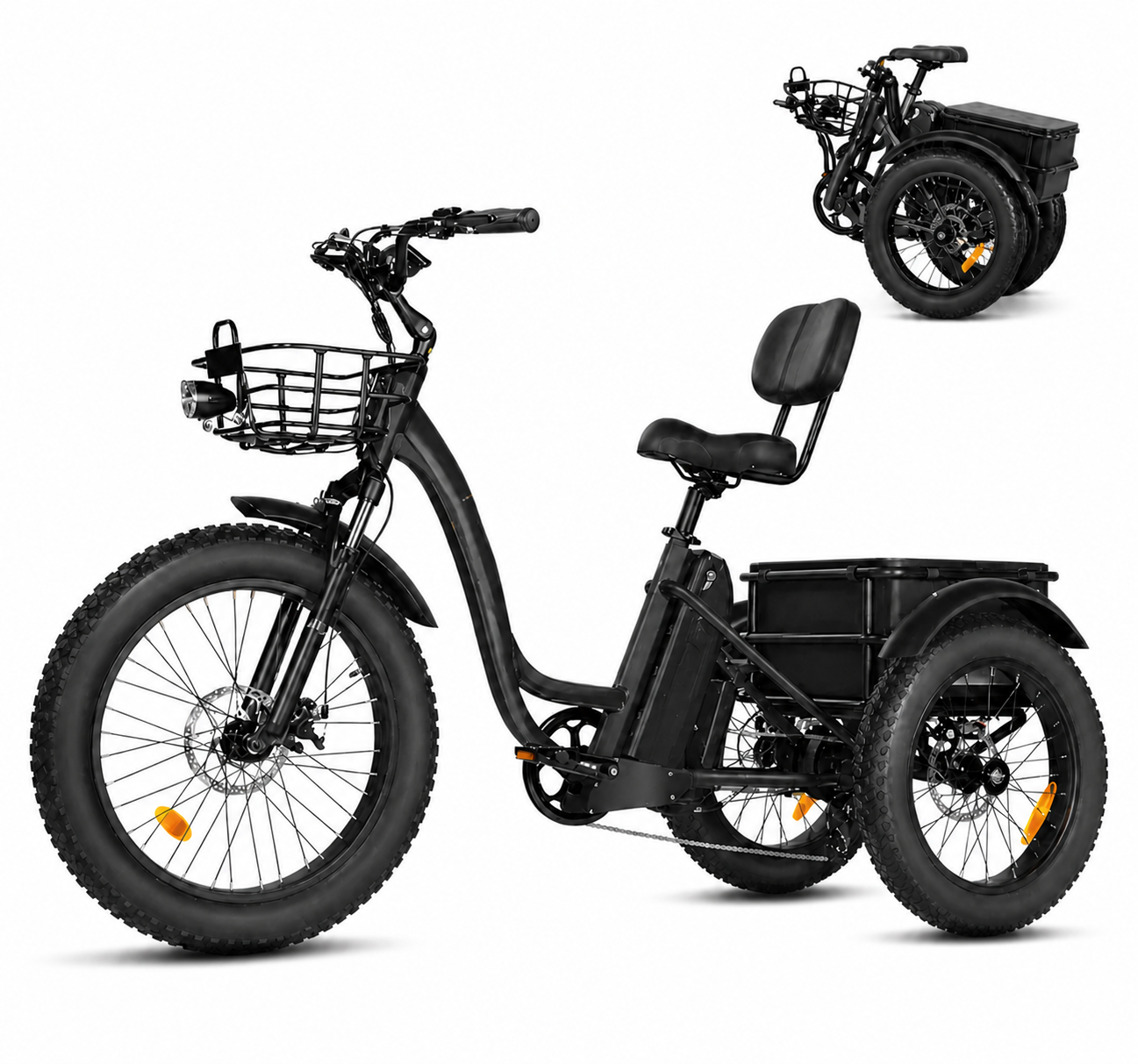clearance sale💥[750W] Rear Drive Electric Trike Ver 2026