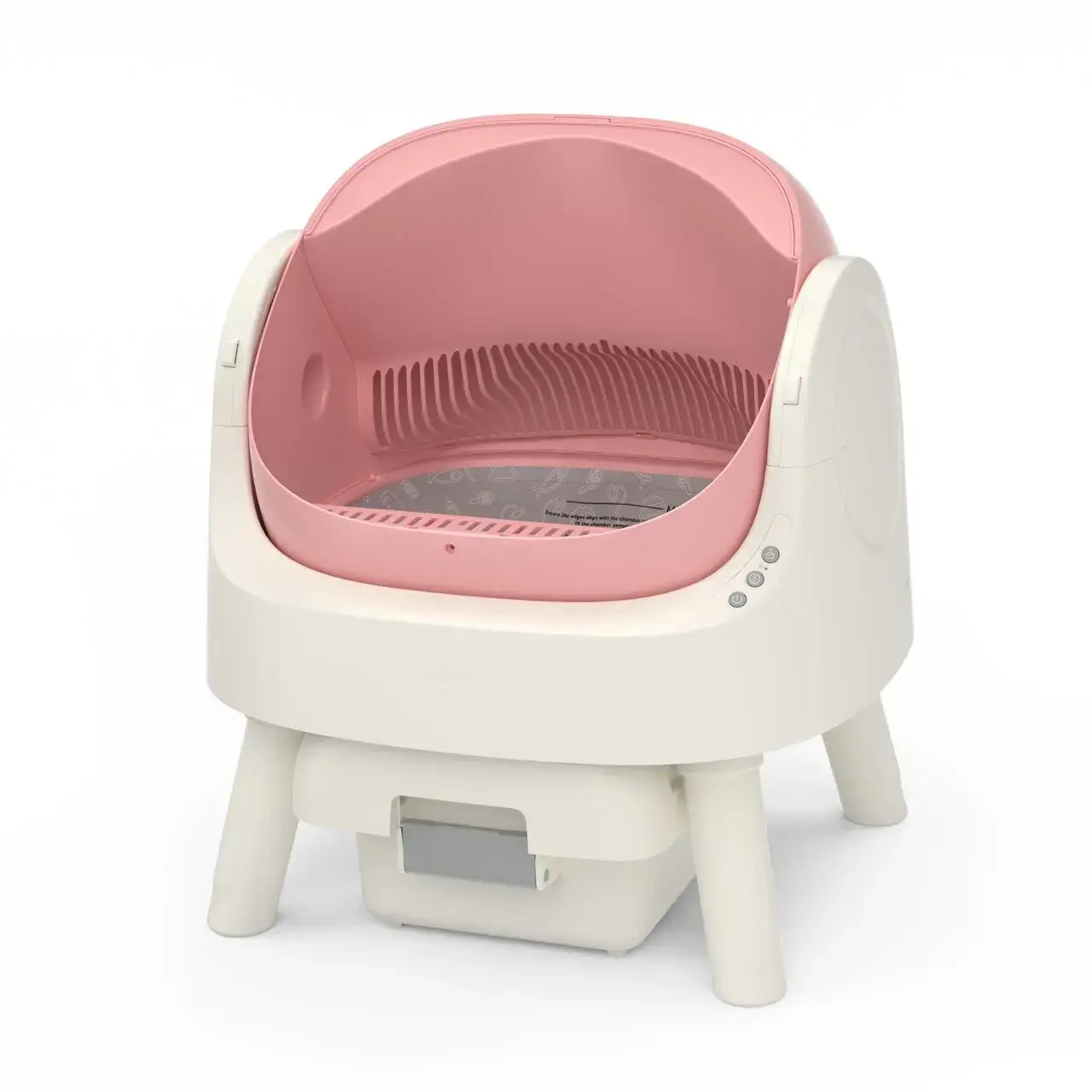 🔥Limited-Time Deal🔥 Open-Top Self-Cleaning Cat Litter Box with Odor Control & Waste Bags