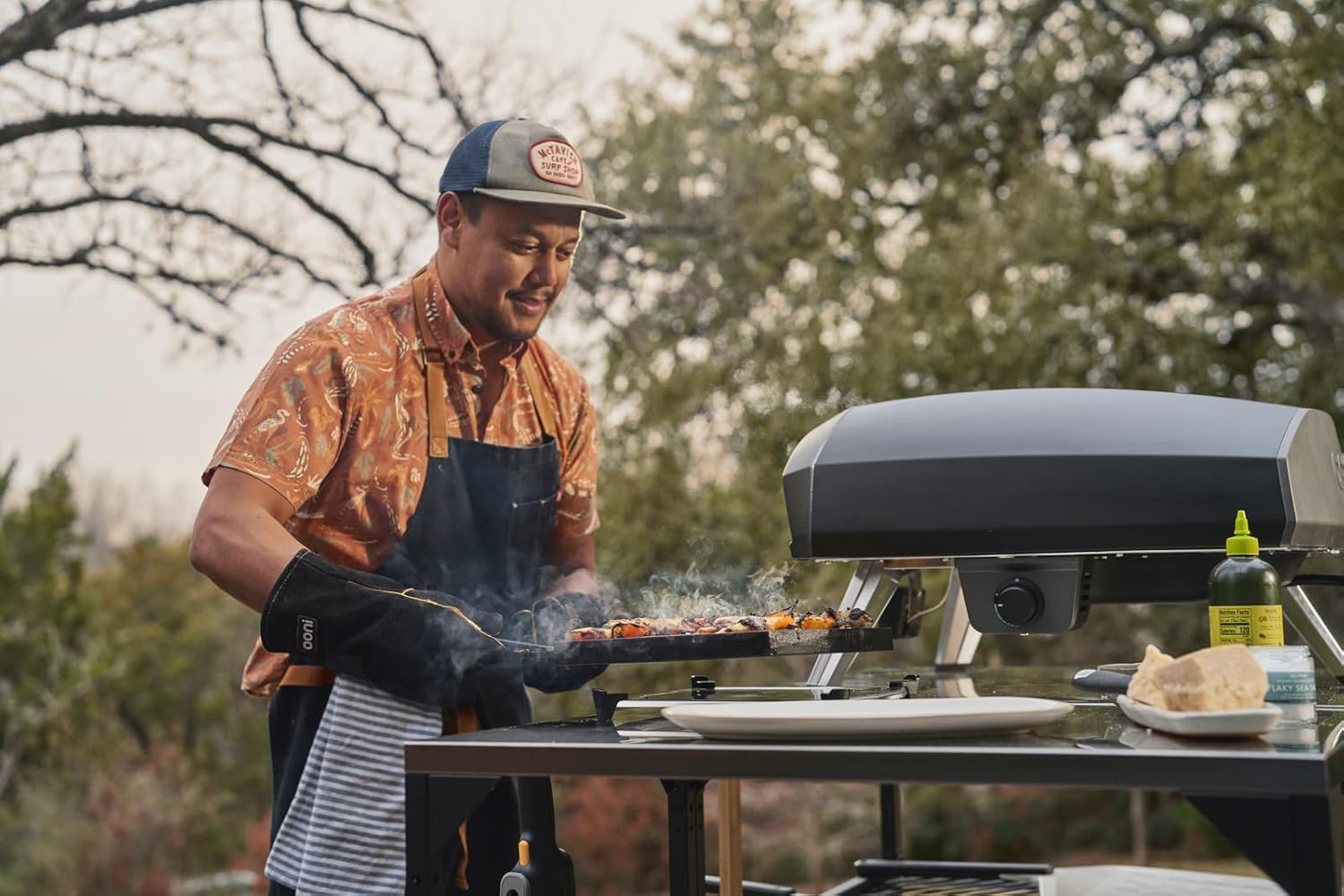 Koda 2 Pro Gas Pizza Oven – 18" Gas Powered Outdoor Oven with 28 mBar Regulator and Gas Hose, Gas powered Portable Pizza Oven - Black