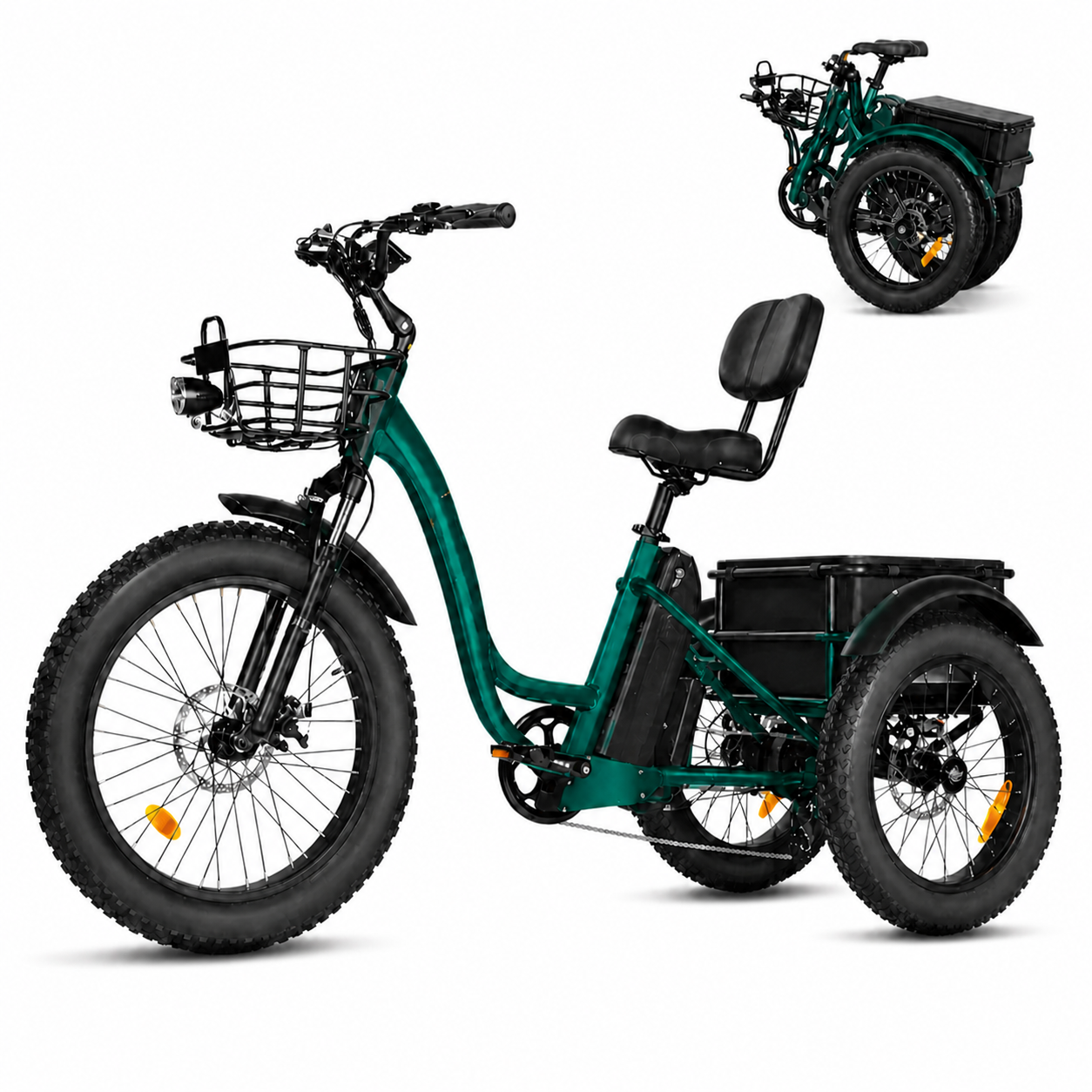 clearance sale💥[750W] Rear Drive Electric Trike Ver 2026
