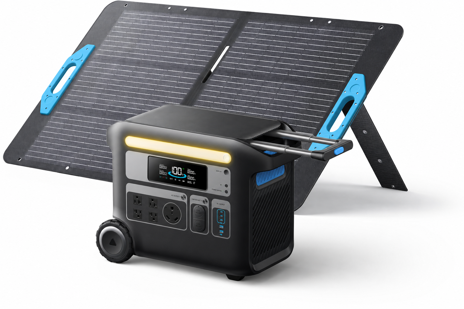 Anker SOLIX F2000 Portable Power Station, PowerHouse 767, 2400W Solar Generator, GaNPrime Battery Generators for Home Use, LiFePO4 Power Station for Outdoor Camping, and RVs (Solar Panel Optional)