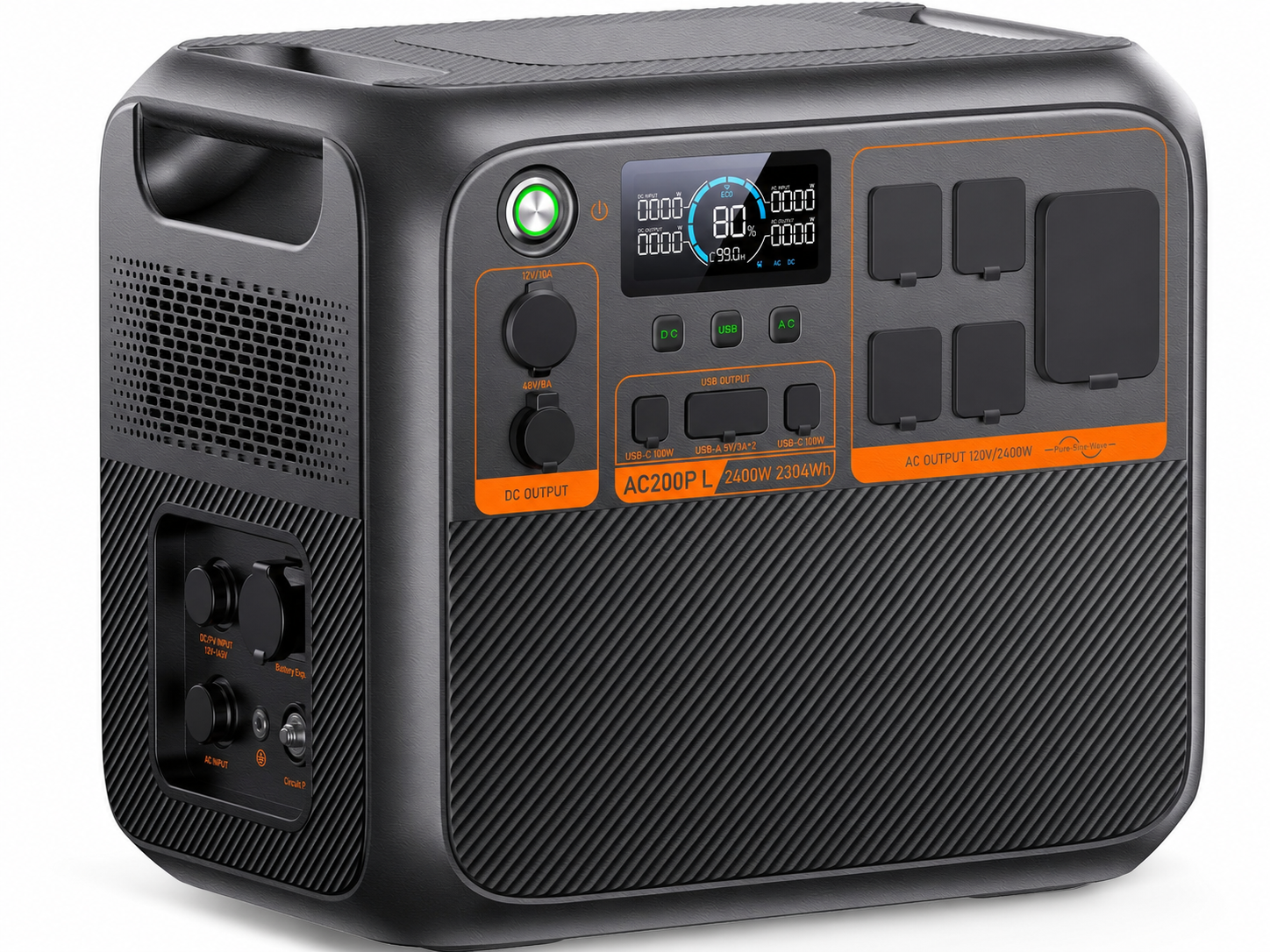 BLUETTI AC180P Portable Power Station, 1440Wh LiFePO4 Battery Backup w/ 4 1800W (2700W Power Lifting) AC Outlets, 0-80% in 45Min, Solar Generator for Camping, Off-grid, Power Outage