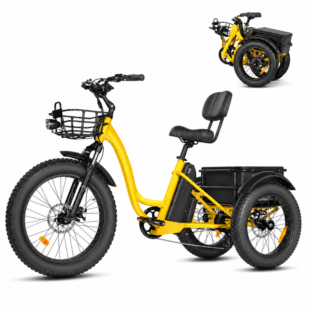 clearance sale💥[750W] Rear Drive Electric Trike Ver 2026
