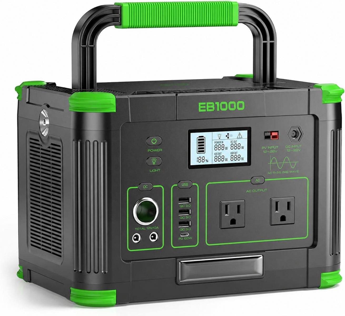 🔥clearance sale🔥Portable Power Station 500w/1000w/2400w
