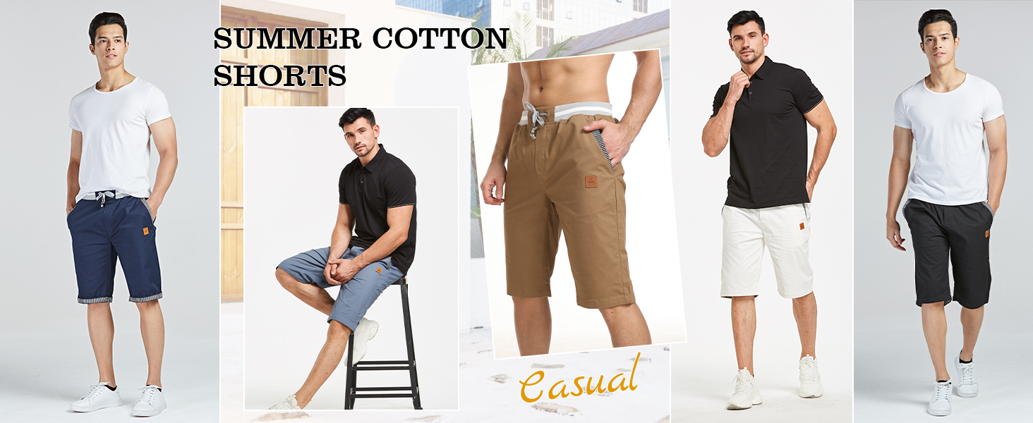 MENS SUMMER CASUAL SHORTS