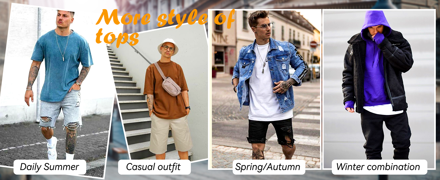 Basic t-shirt suitable for variaty style