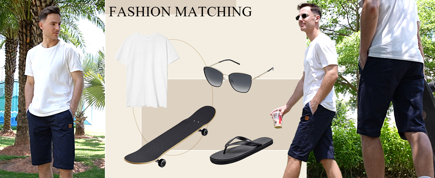 MENS FASHION SHORTS MATCHING