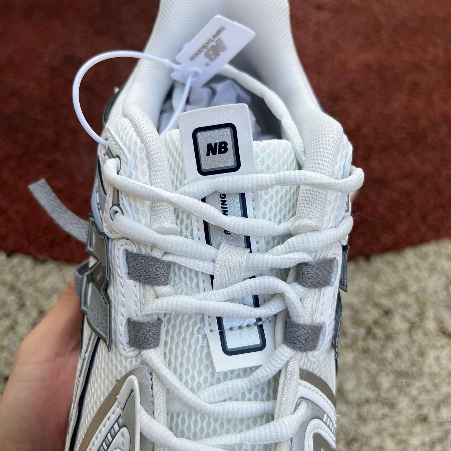 New Balance 1906R White Grey Running Sneakers | U190643N
