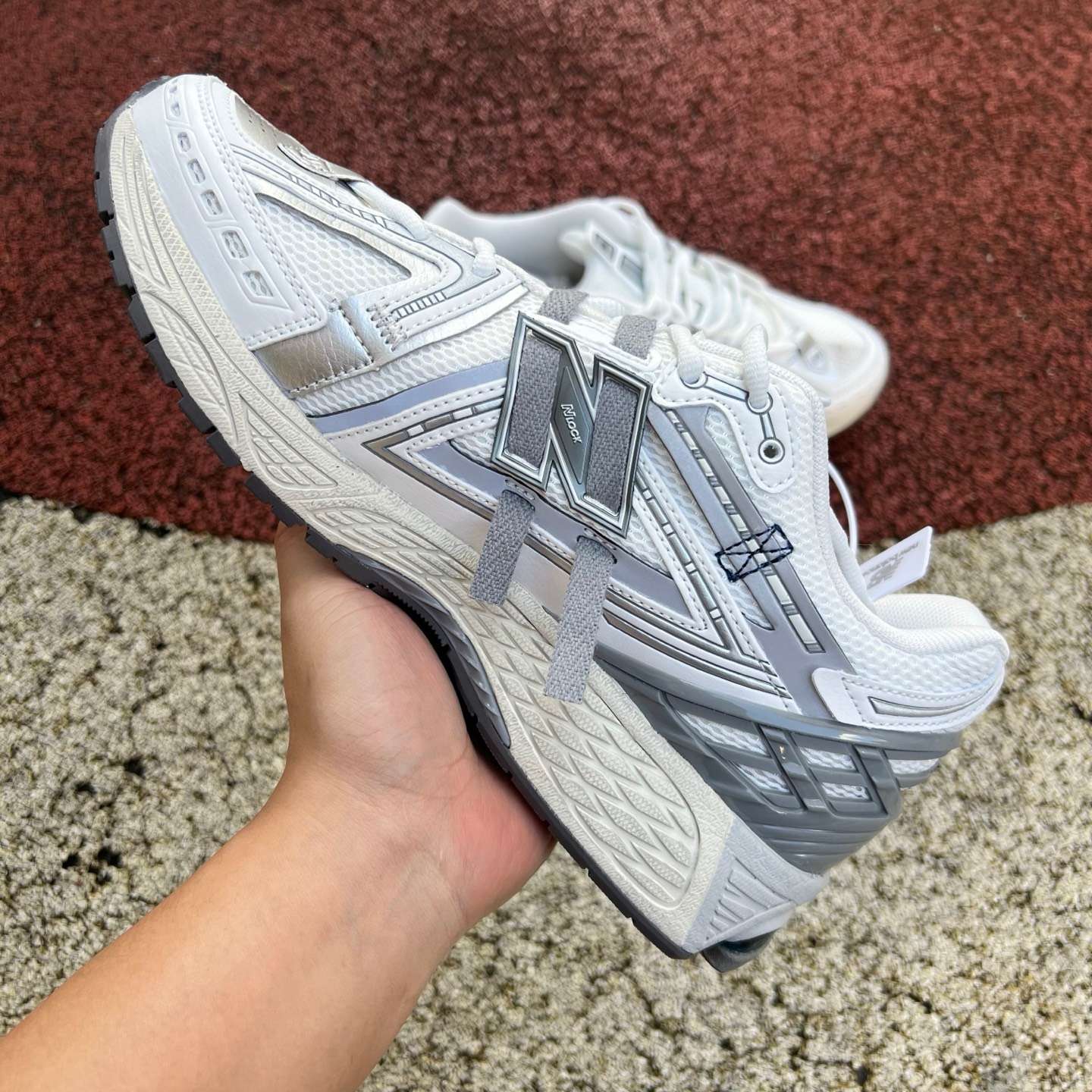 New Balance 1906R White Grey Running Sneakers | U190643N