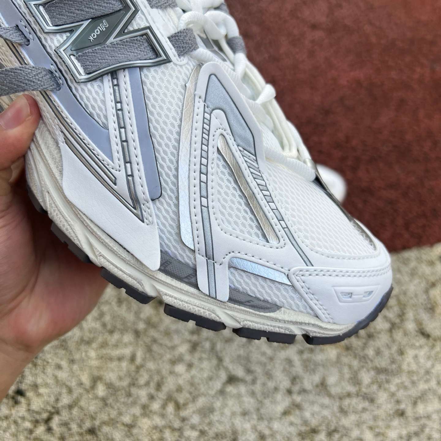 New Balance 1906R White Grey Running Sneakers | U190643N