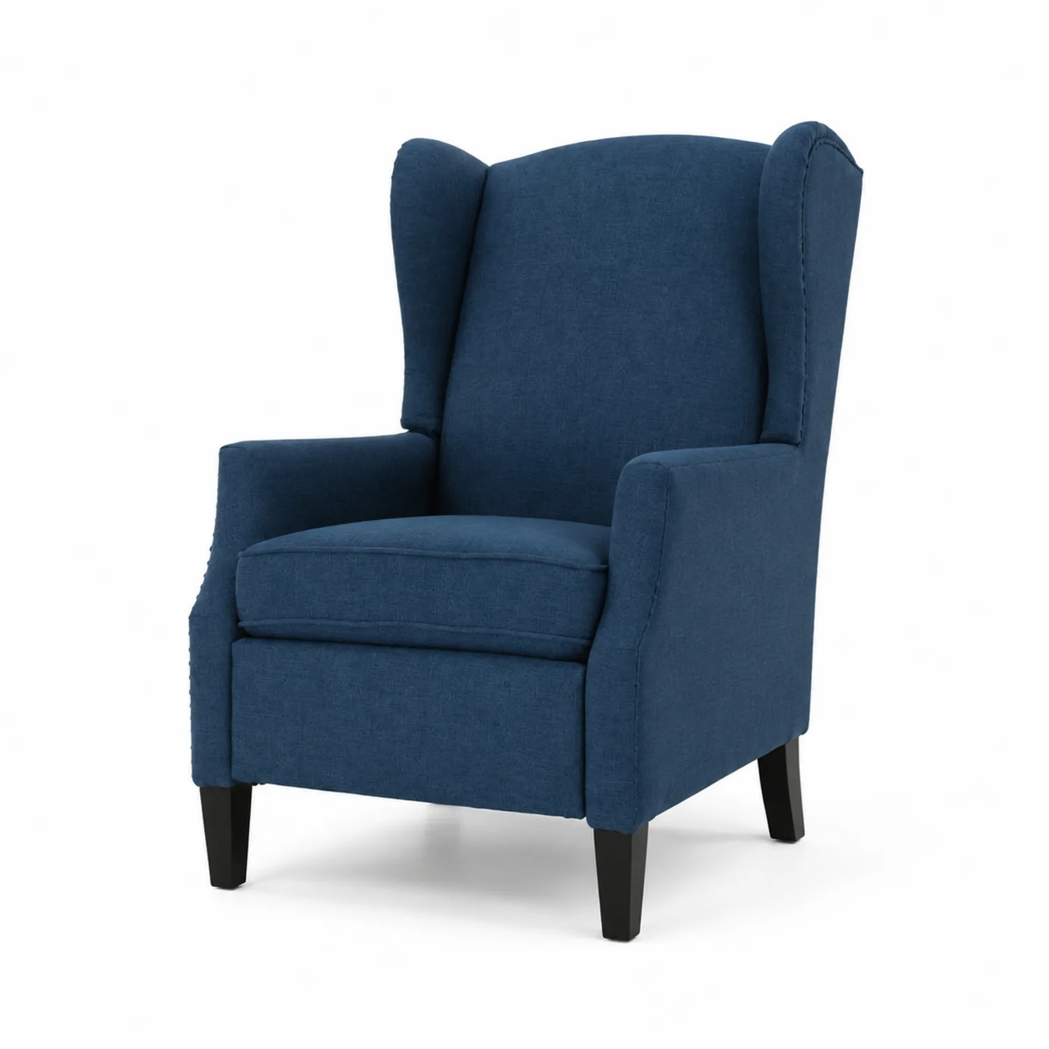 Poltrona in Tessuto Blu