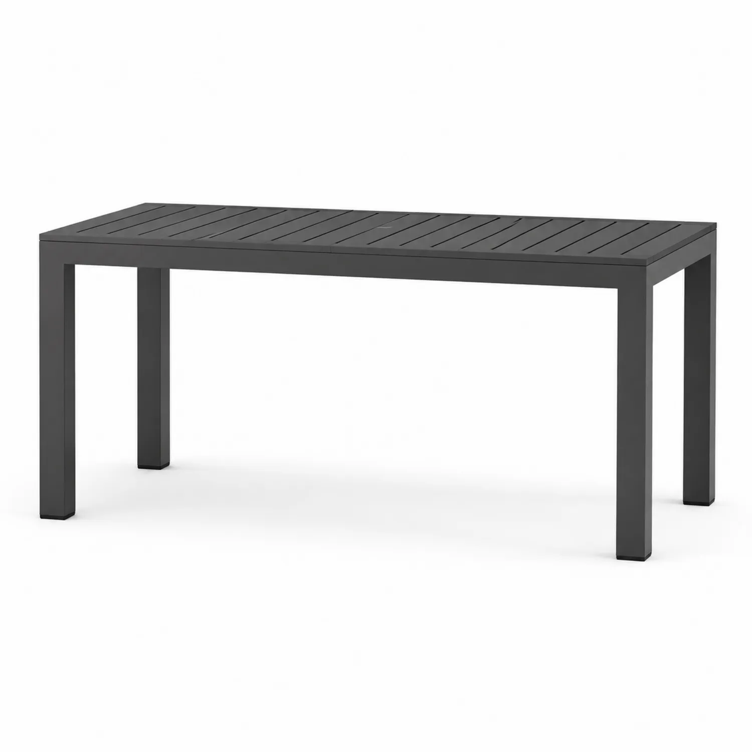 Aluminium Esstisch Grau 180x90x75 cm