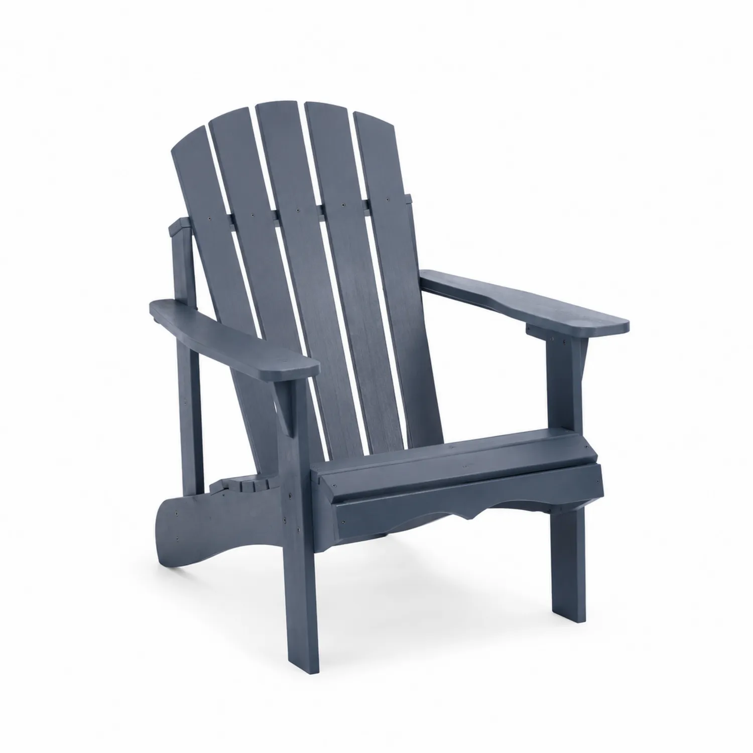 Sedia Adirondack in Legno Blu