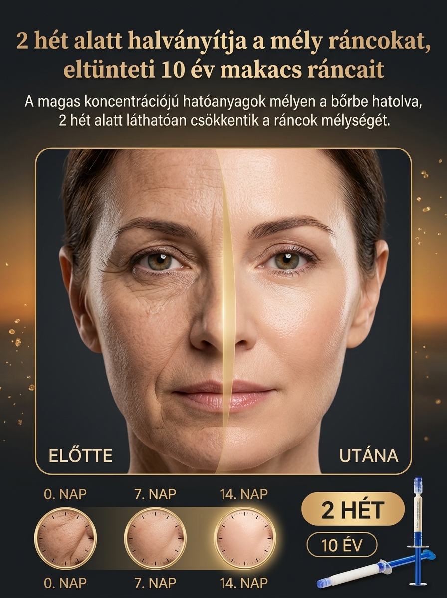 ✨【Vissza a 20 éves korba】Kollagén ránctalanító szérum