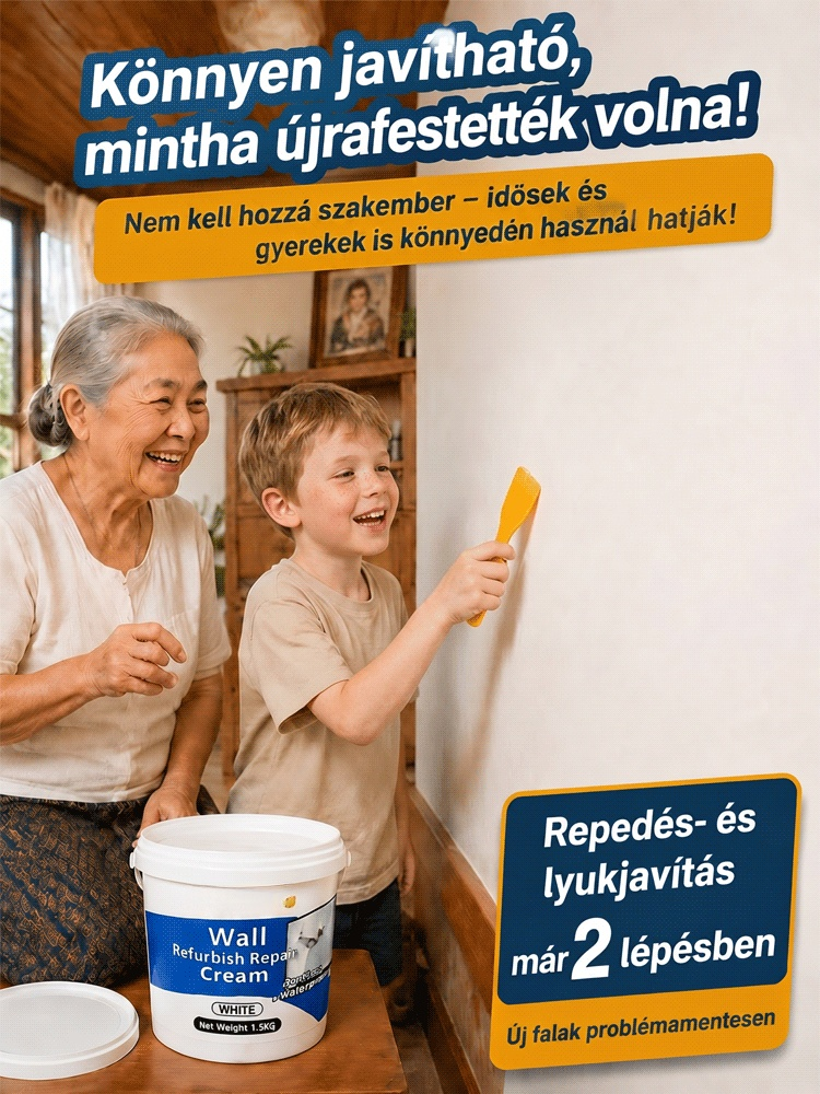 【10 év penész- és repedésállóság】Nano helyreállító faljavító paszta