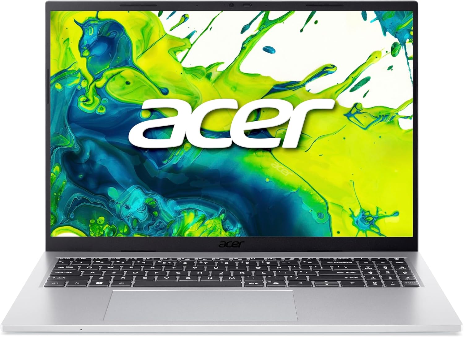 Acer Aspire Go 16 AG16-71P-52ML Laptop - 16 Zoll WUXGA IPS Display mit 120 Hz - Intel Core 5 120U und 16 GB RAM - 1 TB SSD Windows 11 QWERTZ Silber-Nestmyio