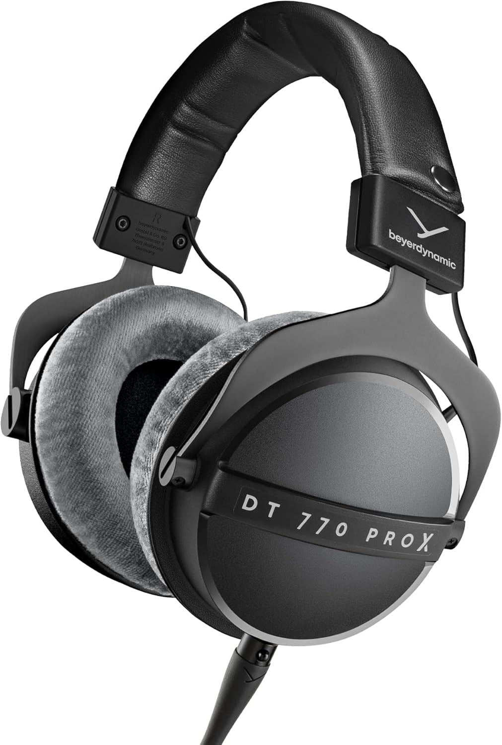 beyerdynamic DT 770 PRO X Studiokopfhörer - Geschlossene Over Ear Bauform mit passiver Dämmung - 48 Ohm bis 40000 Hz - Schwarz für Recording Monitoring-Nestmyio