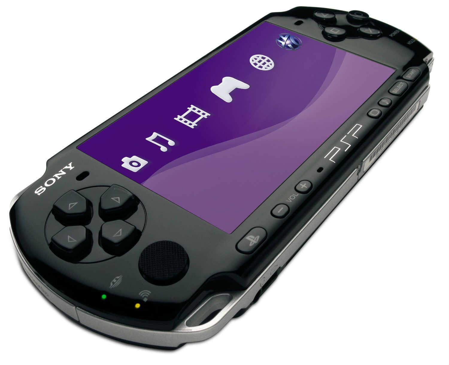 PSP Base Pack Handheld Konsole - Tragbares Spielsystem in Piano Schwarz - USK ab 0 Jahren und kompaktes Gehäuse - Für mobiles Gaming-Nestmyio
