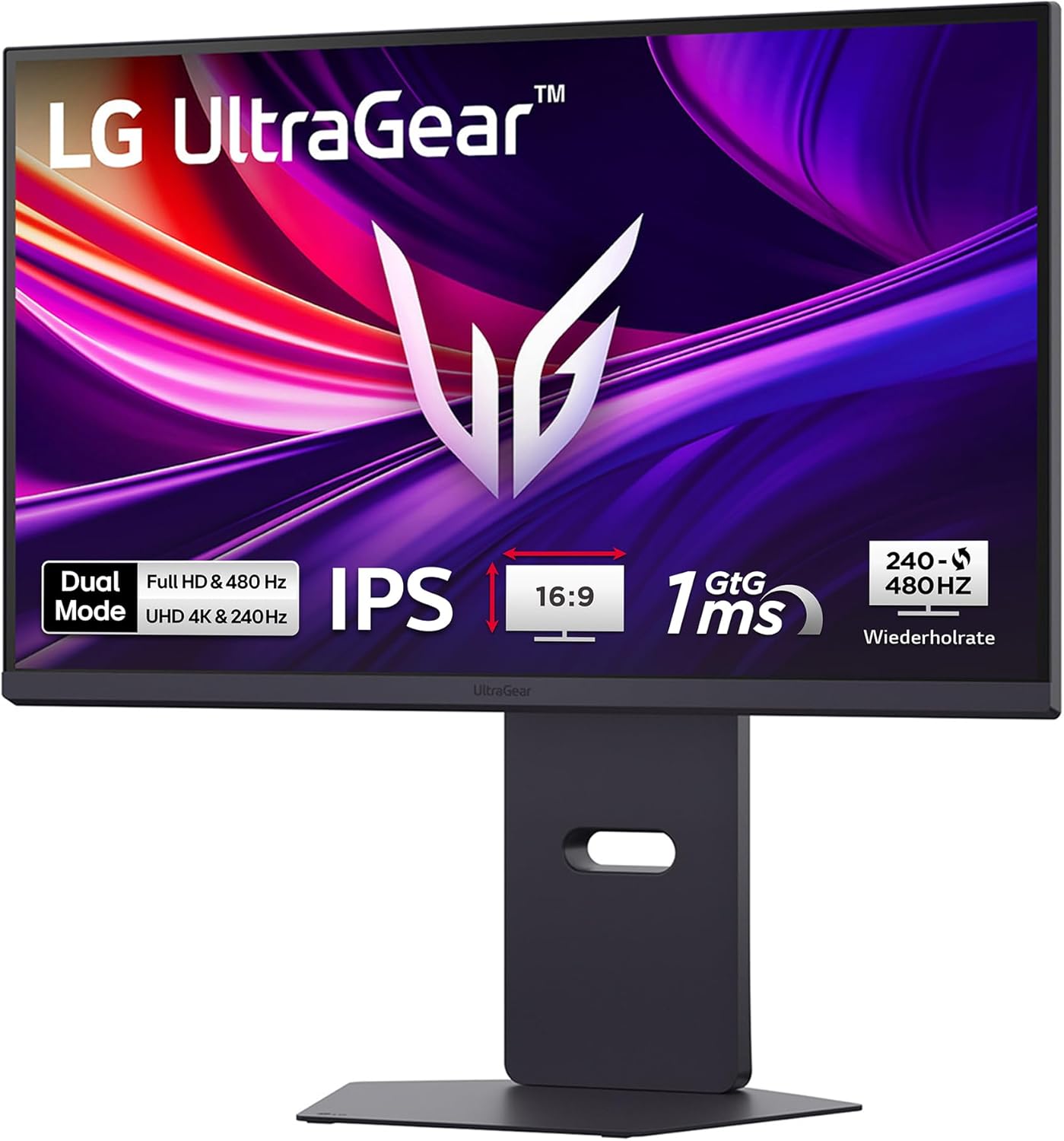 LG UltraGear 27G850A Gaming Monitor - 27 Zoll 4K UHD IPS mit 3840 x 2160 - 480 Hz und 1 ms Reaktionszeit - HDR10 DisplayHDR 600 FreeSync HDMI 2.1 DisplayPort 2.1-Nestmyio