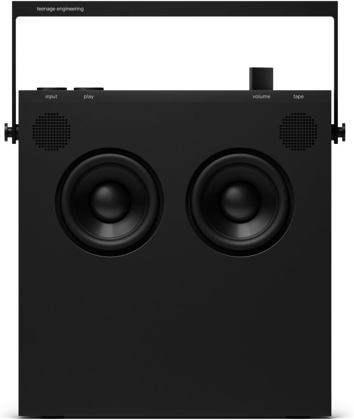 Teenage Engineering OB 4 Bluetooth Lautsprecher - Tragbares Stereo Radio mit UKW Empfang - Wiederaufladbarer Akku mit bis zu 40 Stunden Laufzeit - Loop Recorder und motorisierte Regler-Nestmyio