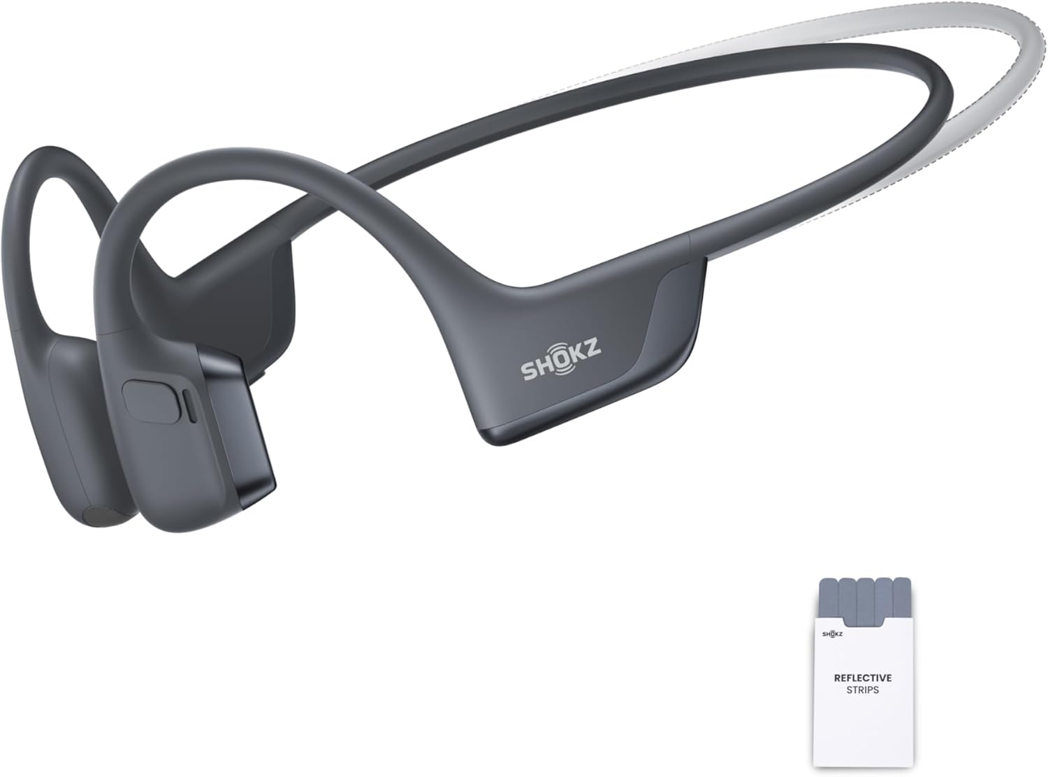 SHOKZ OpenRun Pro 2 Mini Sportkopfhörer - Open Ear Design mit Bluetooth 5.3 und Mikrofon - Bis zu 12 Stunden Wiedergabe mit USB C Schnellladung - Schwarz mit IP55 Schutz-Nestmyio